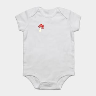 Mushroom Master Fly Agaric Baby Bodysuit